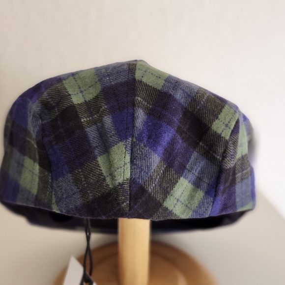 Handmade Flannel Plaid Cap - Picture 5 of 6